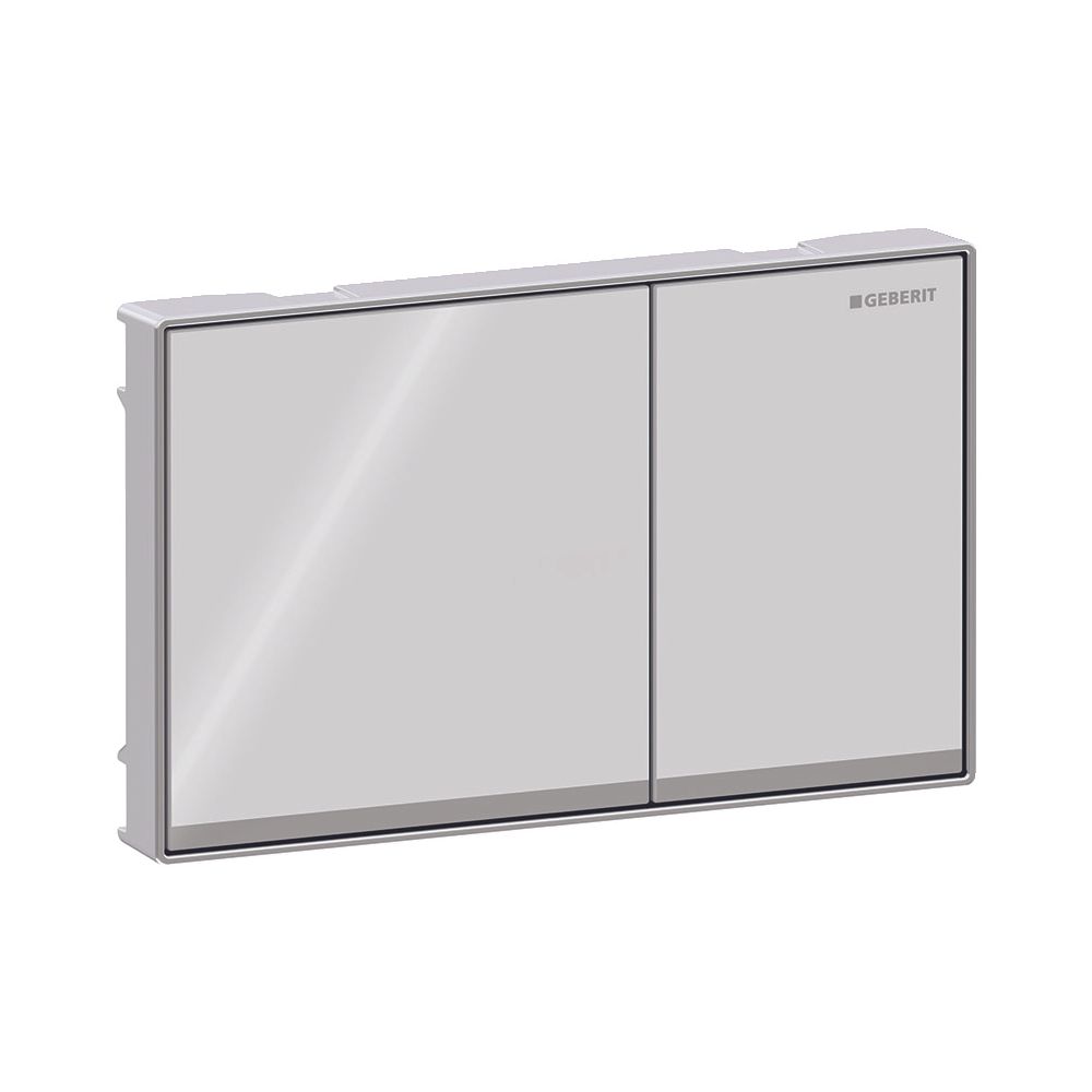 Geberit Sigma 60 Drückerplatte, 2-Mengen-Spülung, Square, flächenbündig Weiß, verspi... GEBERIT-115640SI1 4025416546818 (Abb. 4)