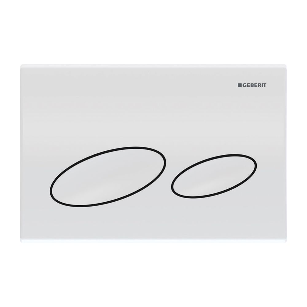 Geberit Kappa 20 Drückerplatte, 2-Mengen-Spülung, Weiß... GEBERIT-115228111 4025416838685 (Abb. 2)