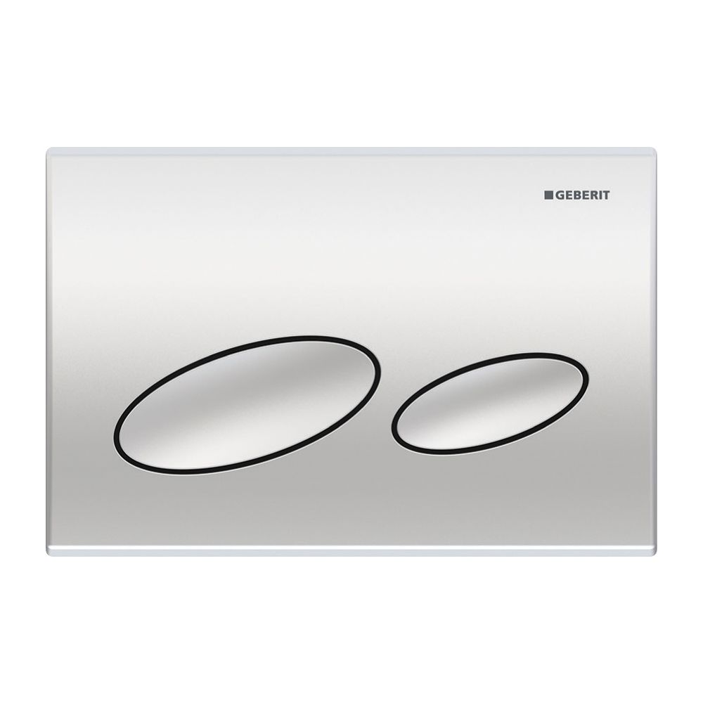 Geberit Kappa 20 Drückerplatte, 2-Mengen-Spülung, Mattverchromt... GEBERIT-115228461 4025416838692 (Abb. 2)