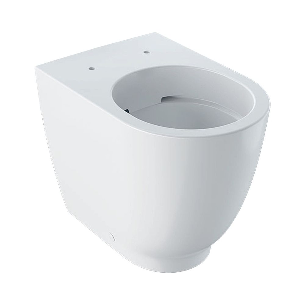 Geberit Acanto Stand-WC Tiefspüler, erhöht, wandbündig, geschlossene Form, Rimfree T... GEBERIT-500602012 4022009353228 (Abb. 1)