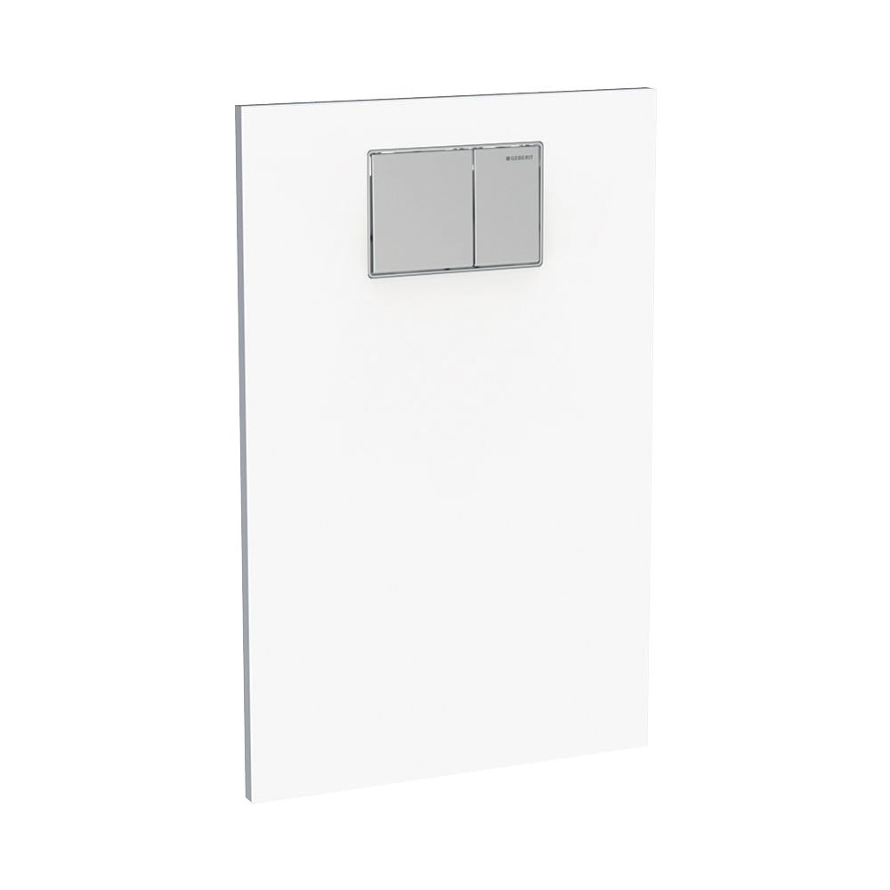 Geberit Drückerplatte für Geberit AquaClean WC-Aufsatz Hochdruck-Schichtstoffplatte,... GEBERIT-115324SI1 4025416655961 (Abb. 2)