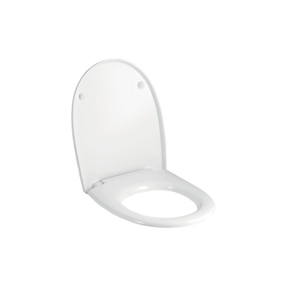 Geberit Felino WC-Sitz mit Absenkautomatik, Befestigung von unten, Weiß/glänzend... GEBERIT-574025000 4022009294644 (Abb. 1)