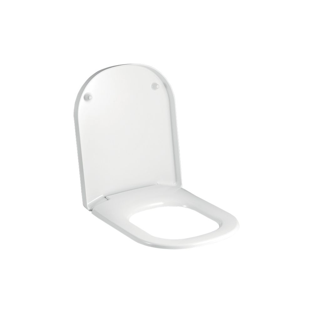 Geberit Renova Plan WC-Sitz eckiges Design, Befestigung von oben mit Absenkautomatik... GEBERIT-572145000 4022009294422 (Abb. 1)