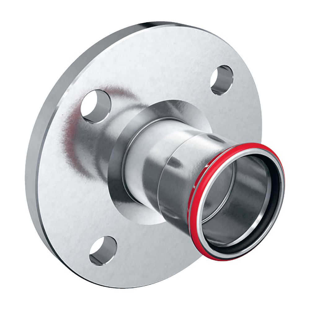 Geberit Mapress C-Stahl Flansch 10/16 bar, mit Pressmuffe Außendurchmesser 76,1mm, DN 65... GEBERIT-23759 4024723237594 (Abb. 2)