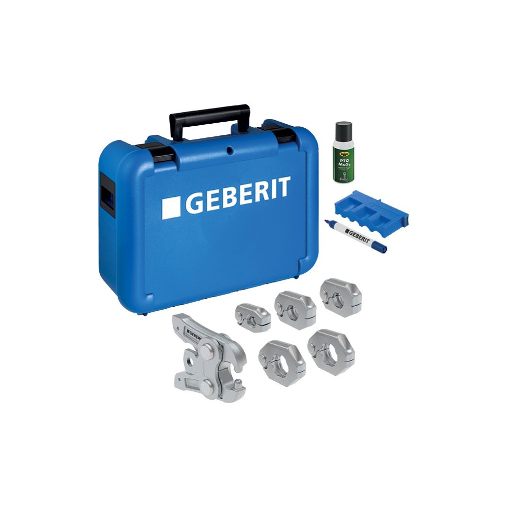 Geberit Mapress Pressringe schwenkbar in Koffer, D 15/18/22/28/35mm, Kompatibilität ... GEBERIT-691197001 4064746014192 (Abb. 2)