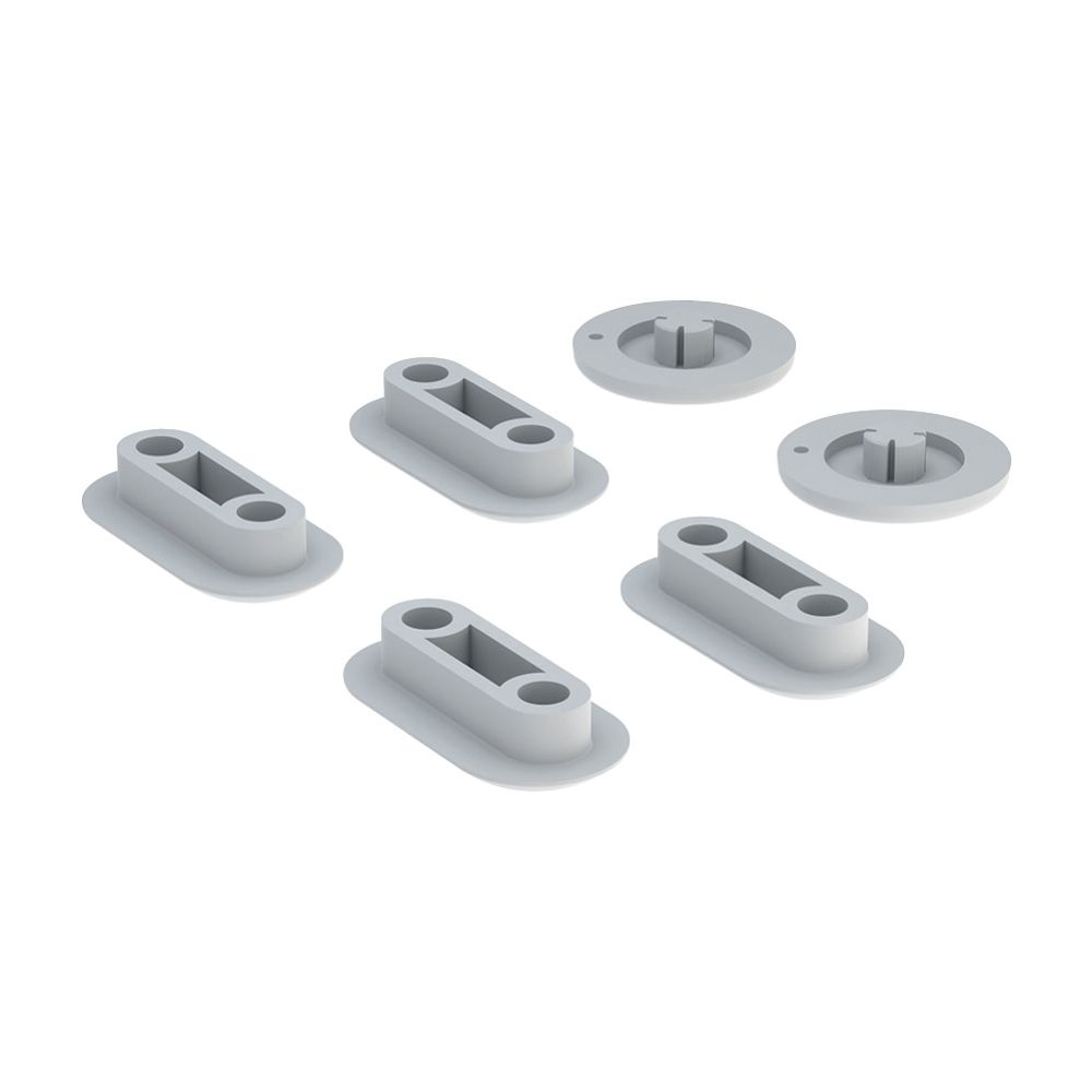 Geberit Set Puffer für Dusch-WC-Sitzring, WC-Deckel, für Geberit AquaClean Sela... GEBERIT-244304001 4025410725103 (Abb. 1)