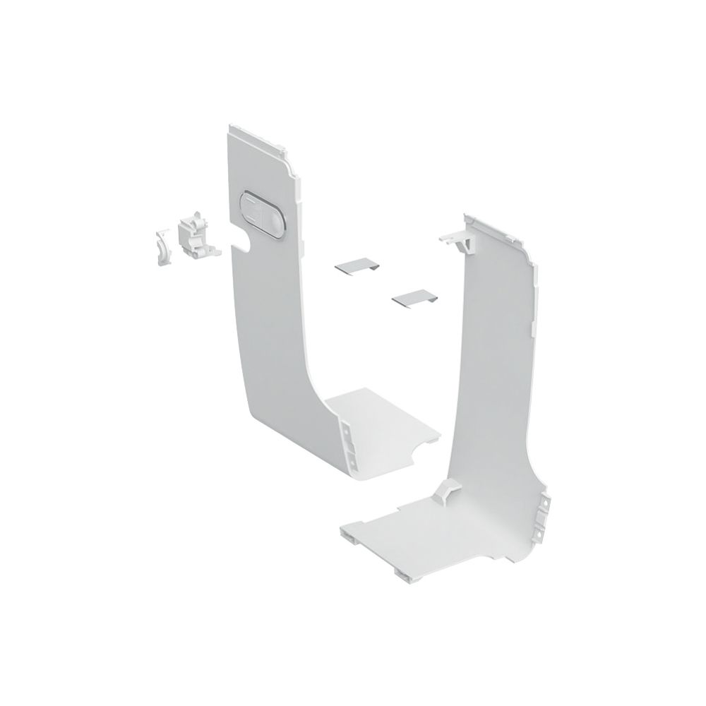 Geberit Set Designabdeckung seitlich für Wasseranschluss extern für Geberit AquaClea... GEBERIT-243251111 4025416440239 (Abb. 1)