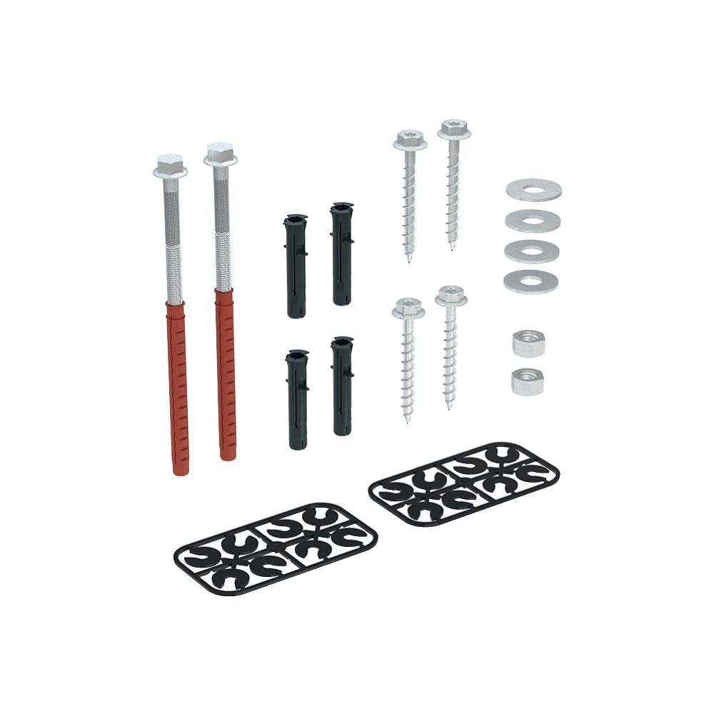 Geberit Befestigungsmaterial für Geberit AquaClean Mera Classic WC-Komplettanlage St... GEBERIT-244114001 4025416141631 (Abb. 1)