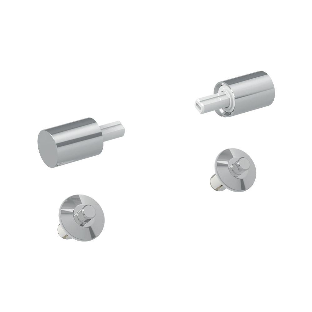 Geberit Scharnierset für Renova S und Selnova S Urinaldeckel, mit Absenkautomatik, 2... GEBERIT-246156001 4064746039560 (Abb. 2)