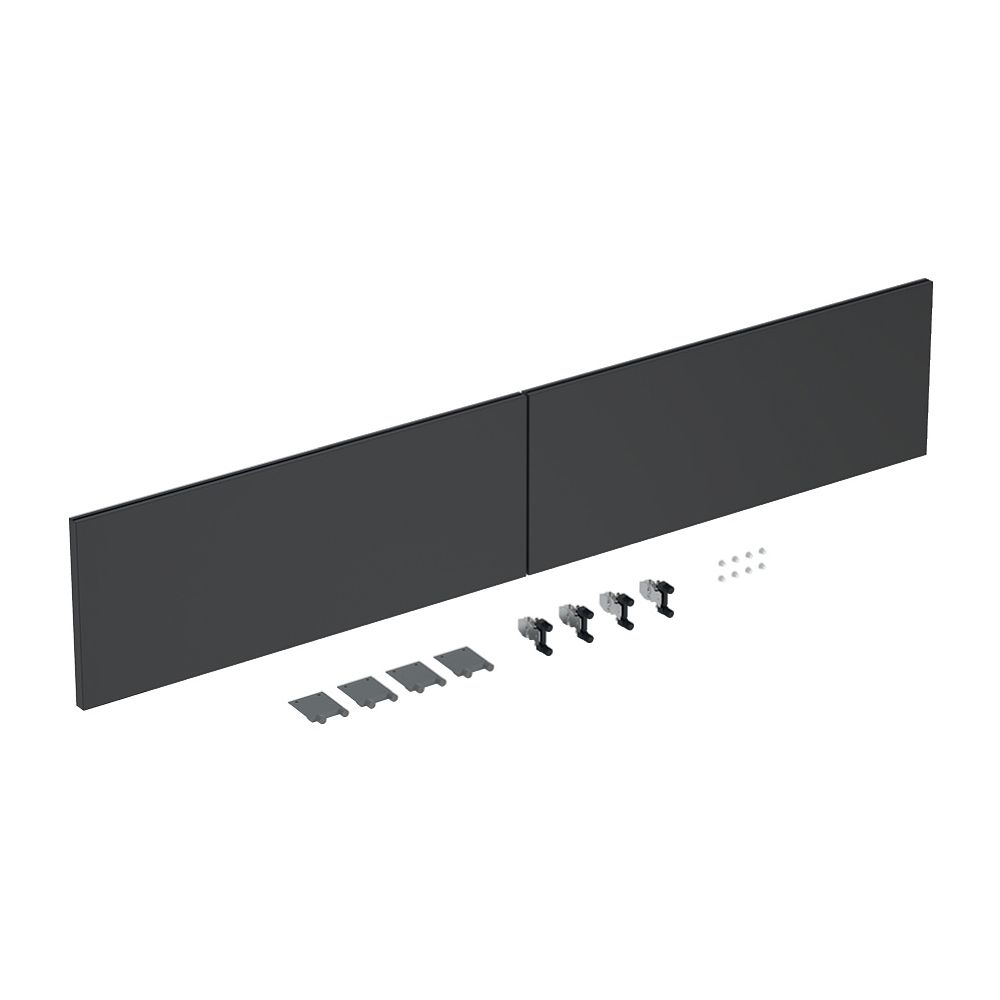 Geberit iCon Set Schubladenfronten für Unterschrank für Doppelwaschtisch, 2 Schublad... GEBERIT-245238001 4025410581945 (Abb. 1)