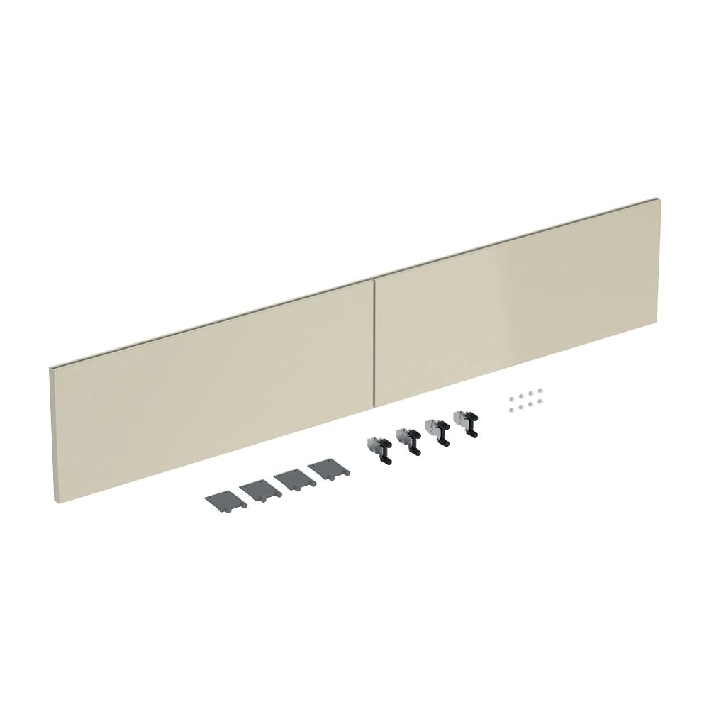 Geberit iCon Set Schubladenfronten für Unterschrank für Doppelwaschtisch, 2 Schublad... GEBERIT-245239001 4025410581952 (Abb. 1)