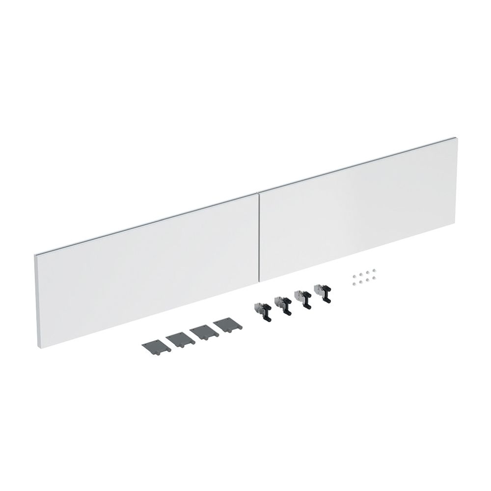Geberit iCon Set Schubladenfronten für Unterschrank für Doppelwaschtisch, 2 Schublad... GEBERIT-245236001 4025410581921 (Abb. 1)