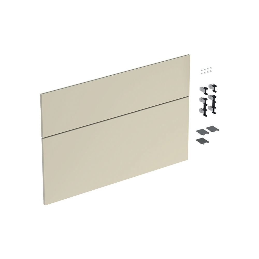 Geberit iCon Set Schubladenfronten für Unterschrank für Waschtisch, 2 Schubladen, B ... GEBERIT-245259001 4025410582157 (Abb. 1)