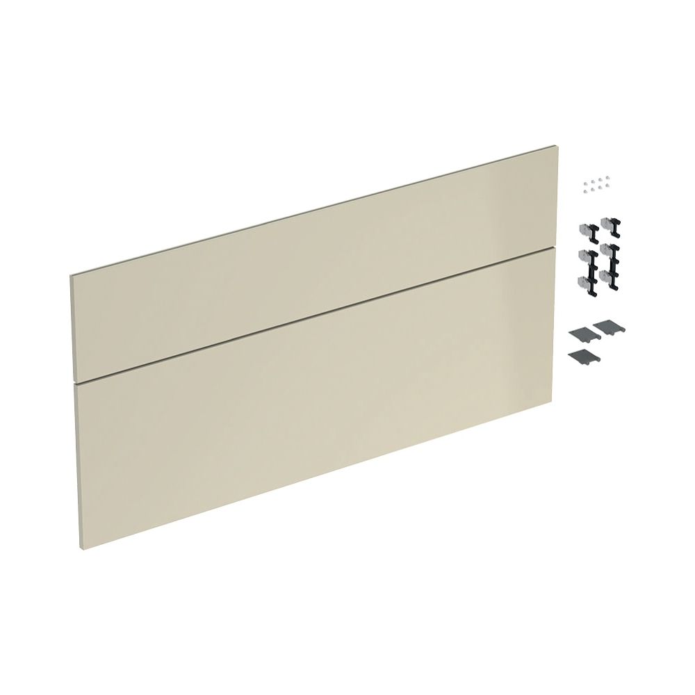Geberit iCon Set Schubladenfronten für Unterschrank für Waschtisch, 2 Schubladen, B ... GEBERIT-245266001 4025410582225 (Abb. 1)