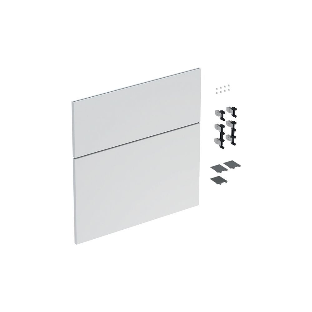 Geberit iCon Set Schubladenfronten für Unterschrank für Waschtisch, 2 Schubladen, We... GEBERIT-245243001 4025410581990 (Abb. 1)