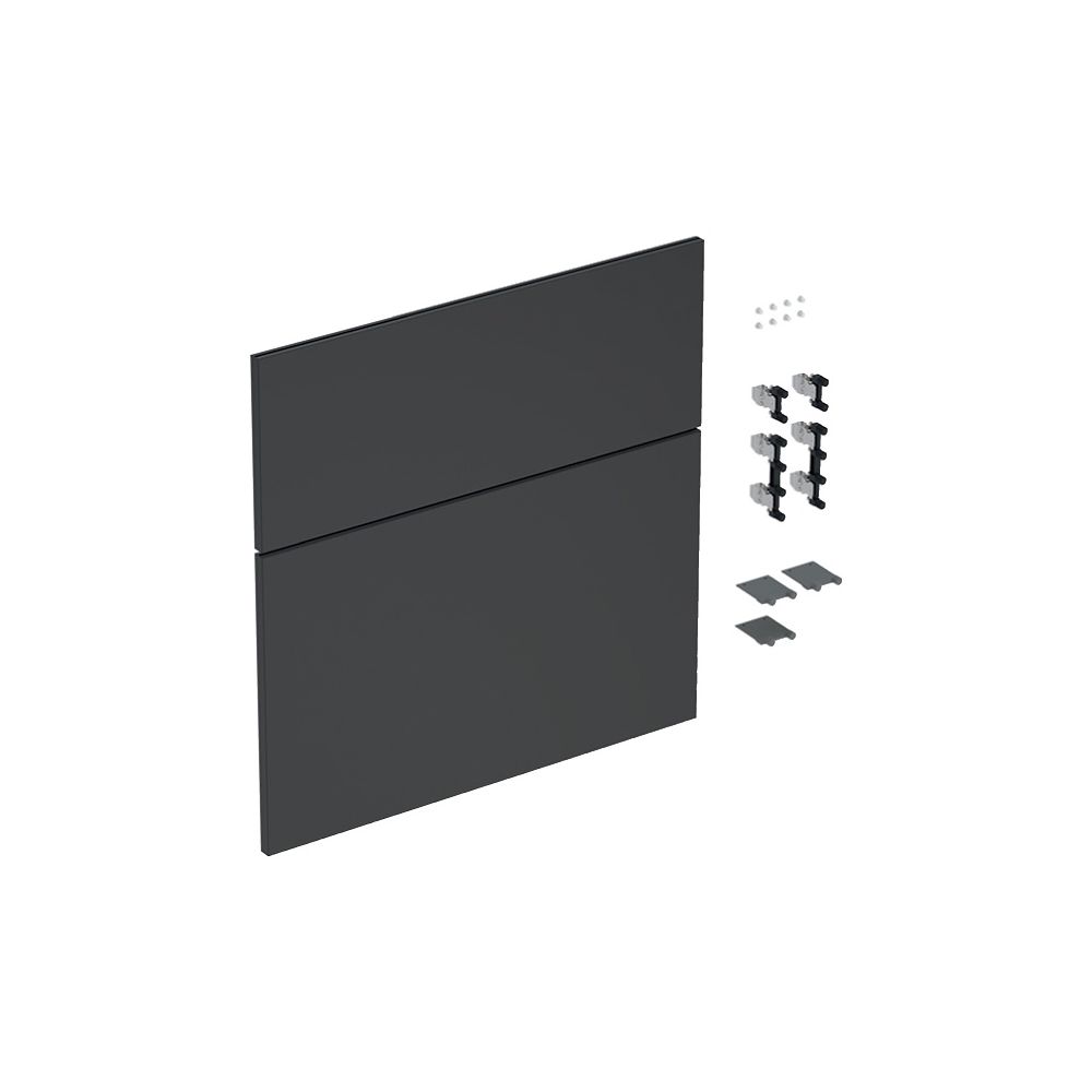 Geberit iCon Set Schubladenfronten für Unterschrank für Waschtisch, 2 Schubladen, Br... GEBERIT-245244001 4025410582003 (Abb. 1)