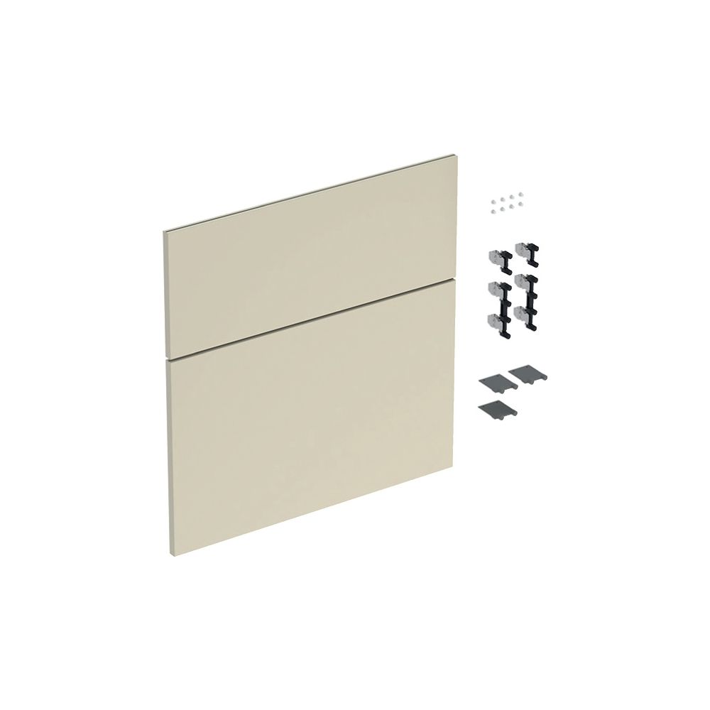 Geberit iCon Set Schubladenfronten für Unterschrank für Waschtisch, 2 Schubladen, B ... GEBERIT-245245001 4025410582010 (Abb. 1)