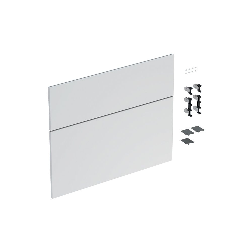Geberit iCon Set Schubladenfronten für Unterschrank für Waschtisch, 2 Schubladen, We... GEBERIT-245250001 4025410582065 (Abb. 1)