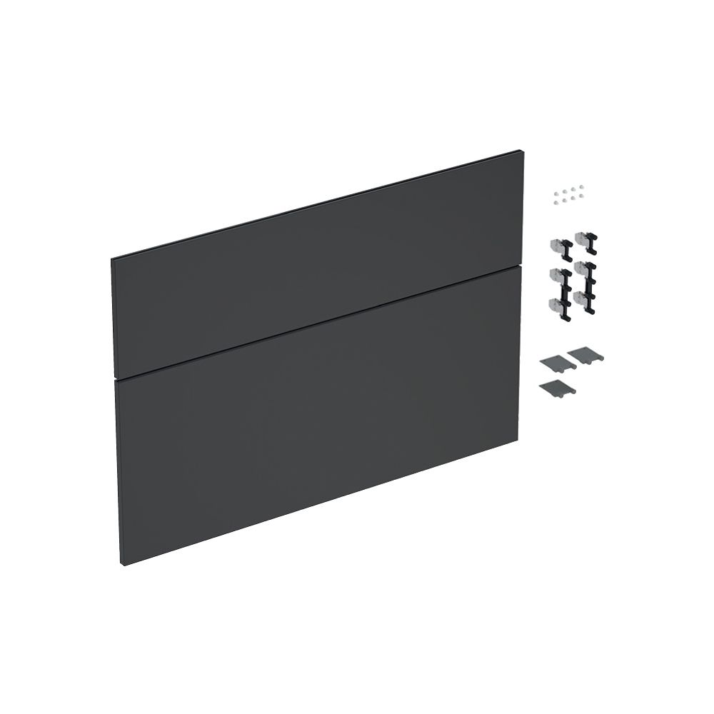 Geberit iCon Set Schubladenfronten für Unterschrank für Waschtisch, 2 Schubladen, Br... GEBERIT-245258001 4025410582140 (Abb. 1)