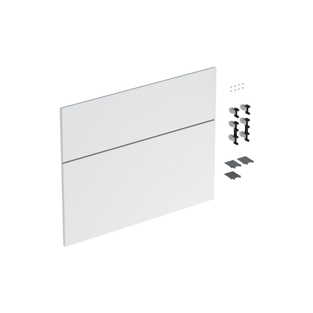 Geberit iCon Set Schubladenfronten für Unterschrank für Waschtisch, 2 Schubladen, WT... GEBERIT-245249001 4025410582058 (Abb. 1)