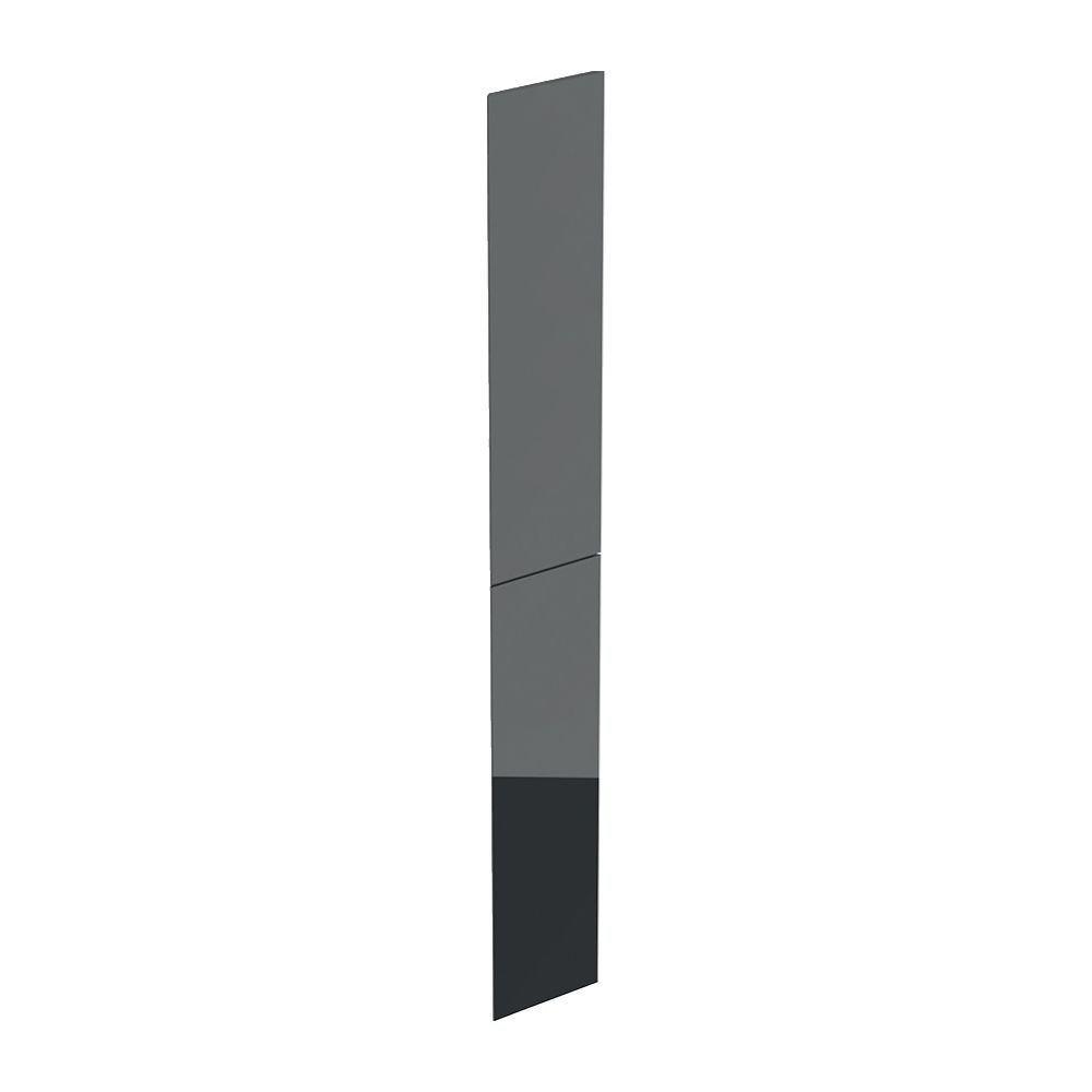 Geberit Acanto Set Schubladenfronten für Hochschrank mit 2 Auszügen, Lava/Glas... GEBERIT-246100001 4064746023613 (Abb. 1)