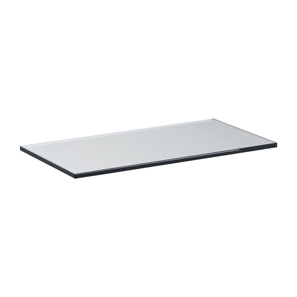 Geberit Glaseinlegeboden, für Geberit ONE Spiegelschrank, Breite 90cm, kurz... GEBERIT-244578001 4025410769374 (Abb. 1)