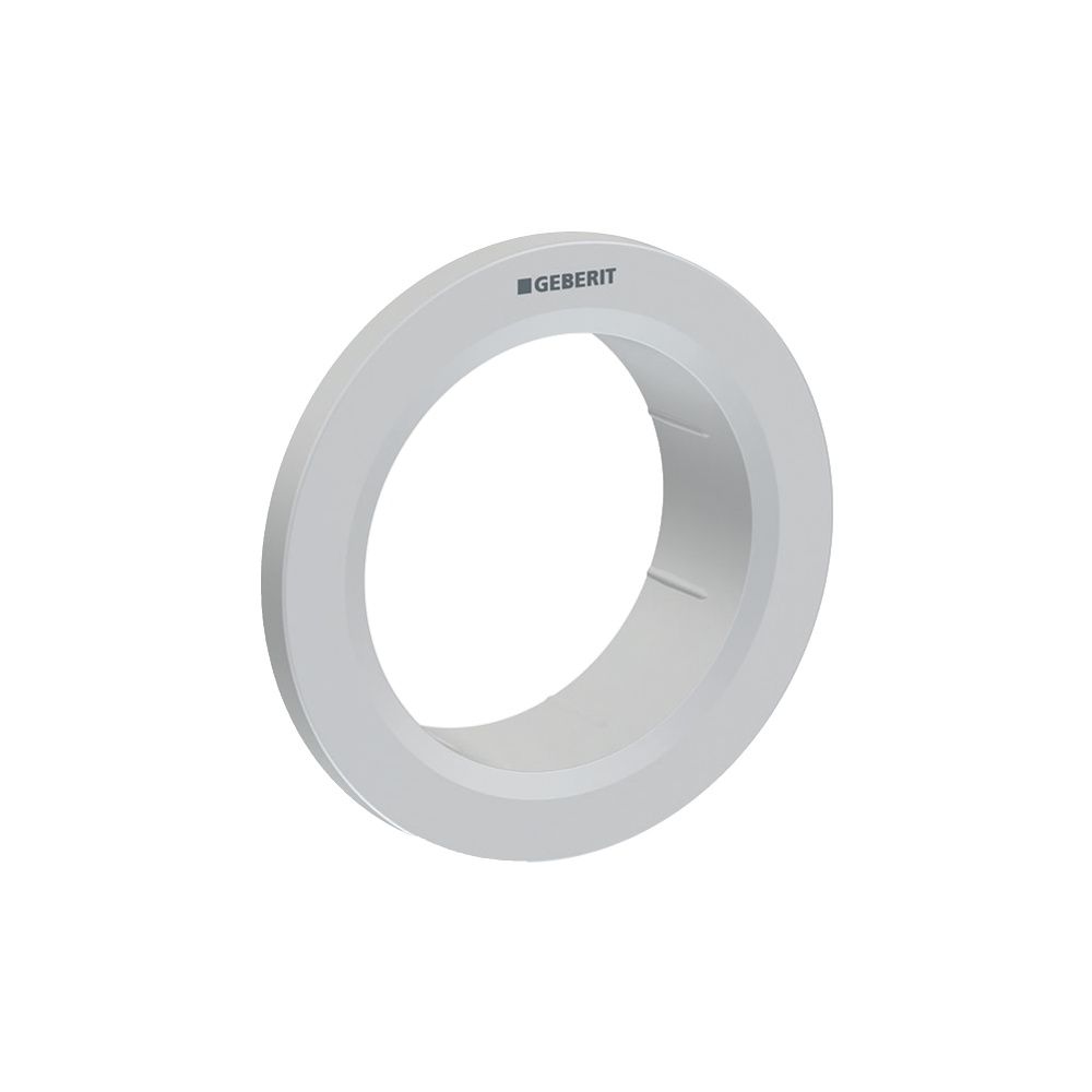 Geberit Typ 01 Rosette für Fernbetätigung Round, Möbeldrücker, Mattchrom, easy-to-cl... GEBERIT-242962JQ1 4025410743831 (Abb. 1)