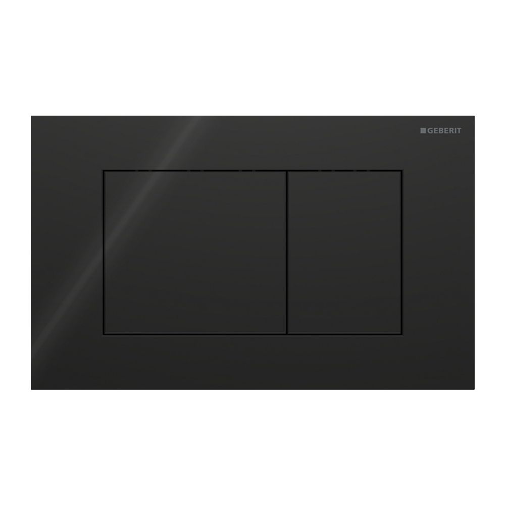 Geberit Sigma40 Betätigungsplatte, eckig, 2-Mengen-Spülung Platte, Taste Schwarz, Gl... GEBERIT-115629SJ1 4064746007026 (Abb. 3)