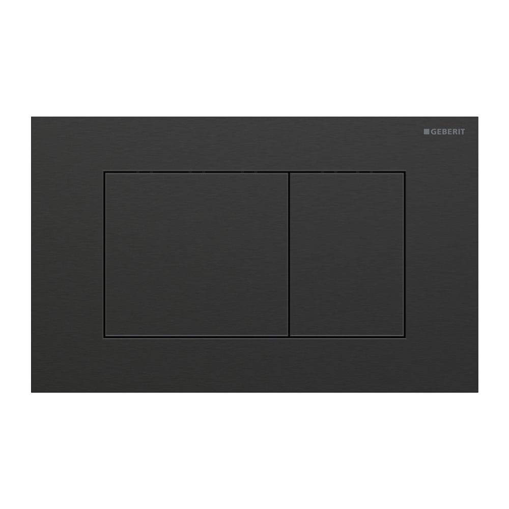 Geberit Sigma40 Betätigungsplatte, eckig, 2-Mengen-Spülung Platte, Taste Schwarzchro... GEBERIT-115629QD1 4064746006968 (Abb. 3)