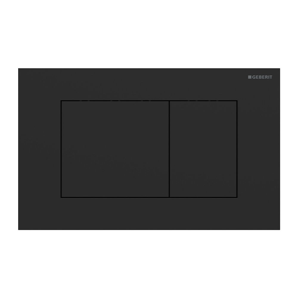 Geberit Sigma40 Betätigungsplatte, eckig, 2-Mengen-Spülung Platte, Taste Schwarz mat... GEBERIT-115629141 4064746006920 (Abb. 3)