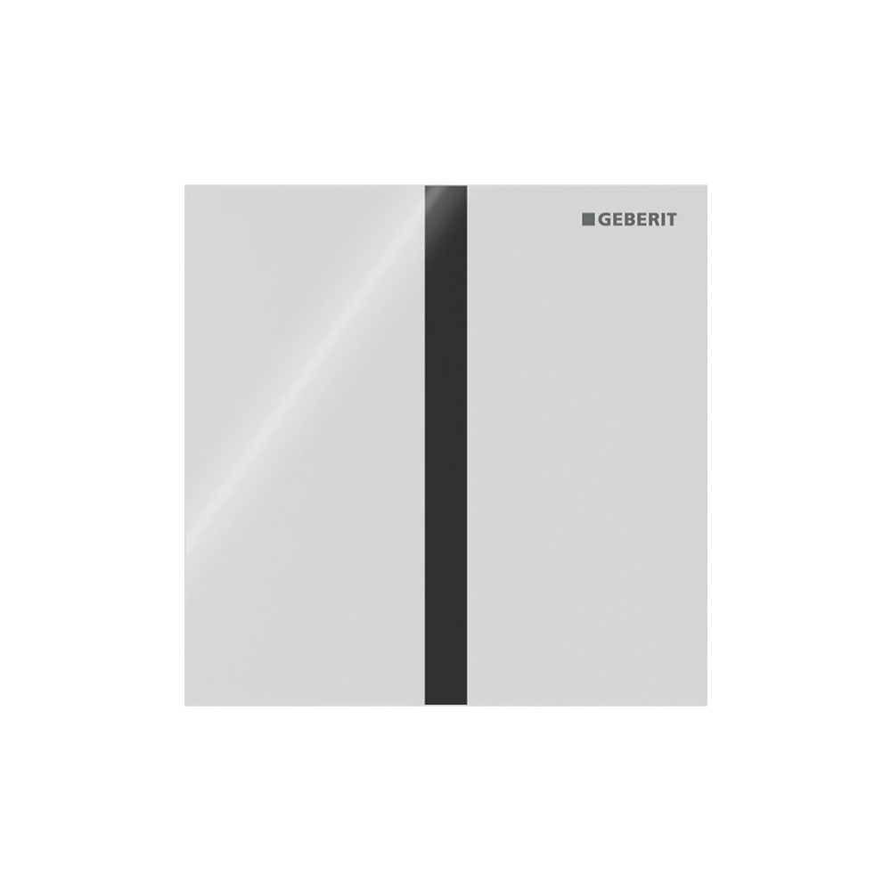 Geberit Betätigungsplatte für Urinalsteuerungen Typ 40, eckig, 12,5x12,5x0,4cm, Weiß... GEBERIT-246121SI1 4064746043659 (Abb. 2)