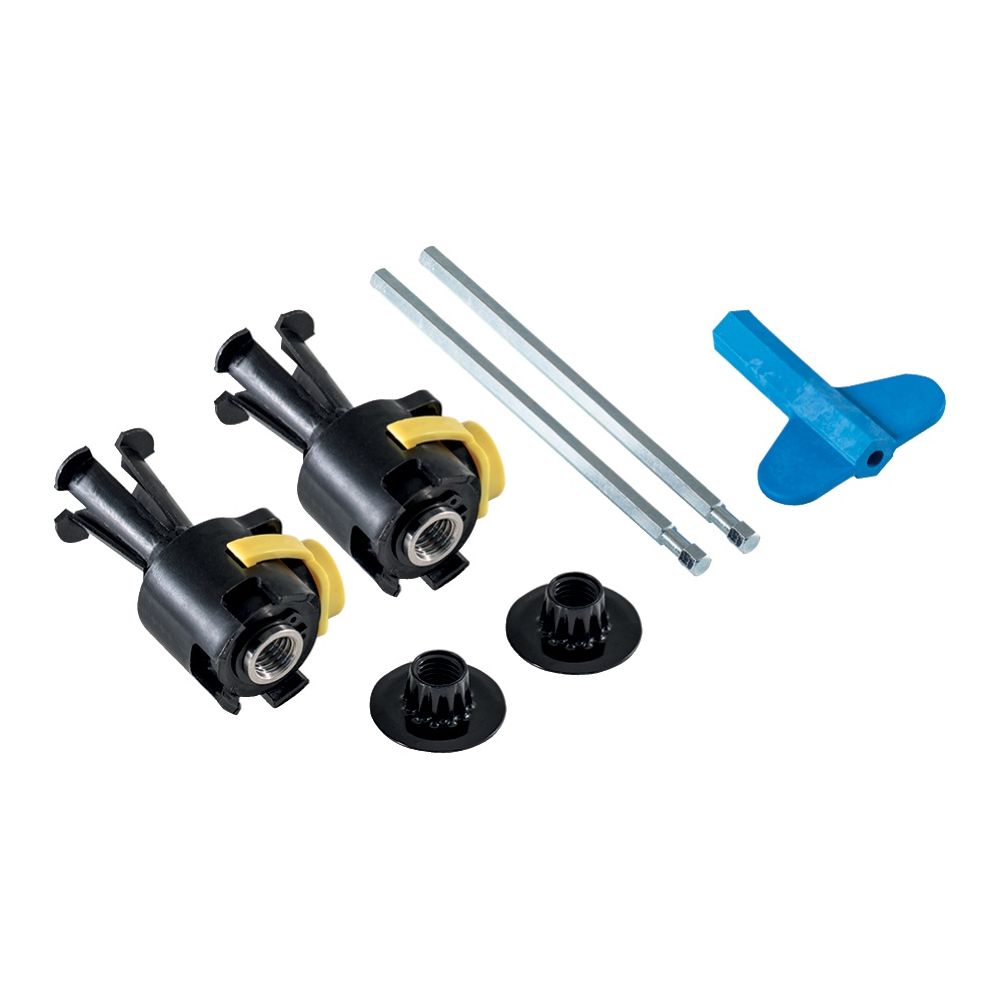 Geberit Befestigungsmaterial für Wand-Bidet, Wand-WC, Montage von unten, Typ EFF2... GEBERIT-597217000 4022009354089 (Abb. 1)