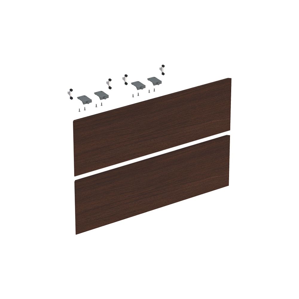 Set Schubladenfronten für ONE Unterschrank für Waschtisch, verkürzte Ausladung B 75c... GEBERIT-244563001 4025410769022 (Abb. 1)