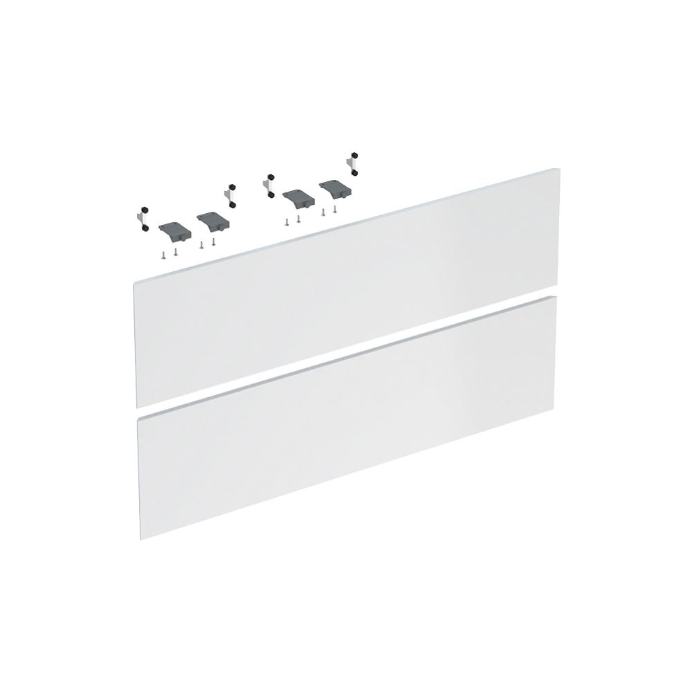 Set Schubladenfronten für ONE Unterschrank für Waschtisch, verkürzte Ausladung B 90c... GEBERIT-244564011 4025410772367 (Abb. 1)