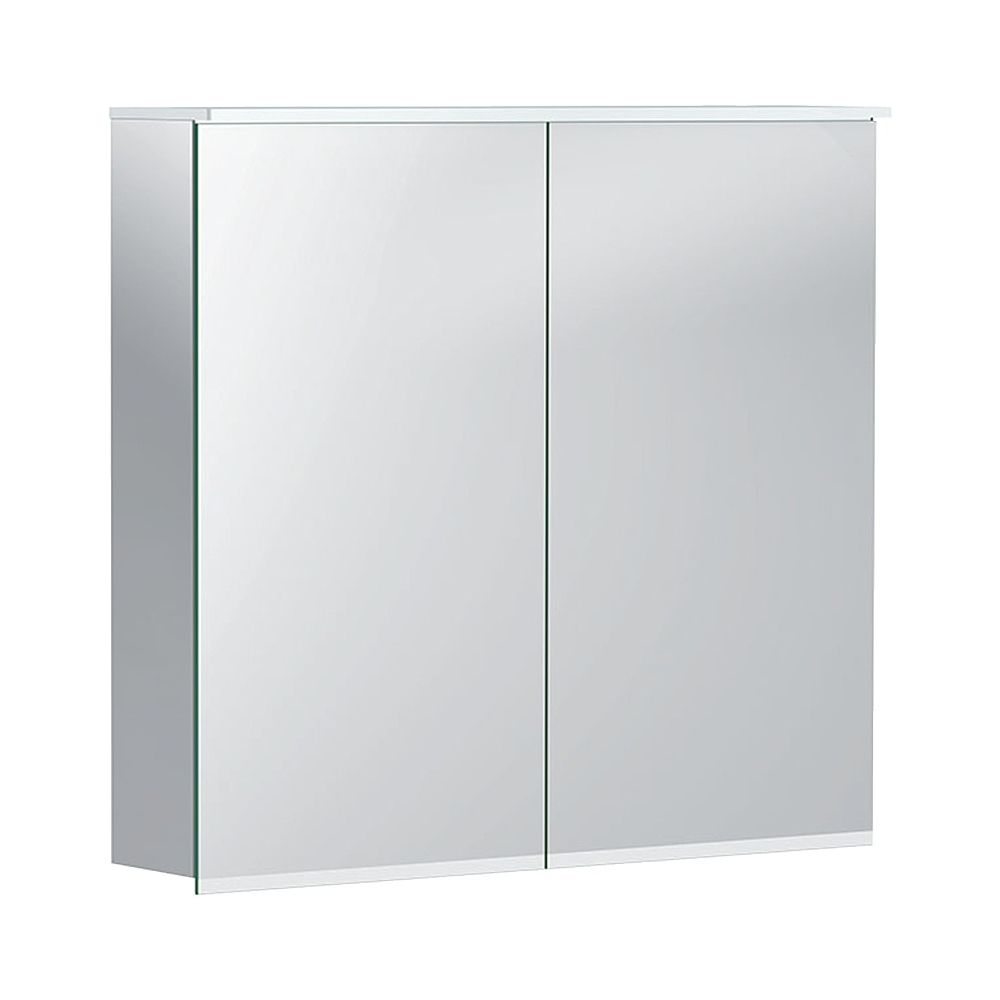 Geberit Option Plus Spiegelschrank mit Beleuchtung zwei Türen 75x70x17,2cm Korpus au... GEBERIT-500206001 4025416356851 (Abb. 1)