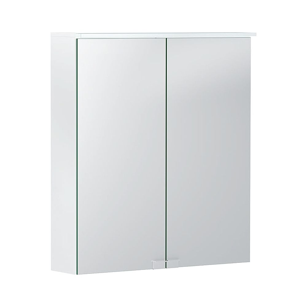 Geberit Option Basic Spiegelschrank, Beleuchtung, 2 Türen, 60x67,7x18cm, CEE 7/4,7/3... GEBERIT-500273001 4025416428954 (Abb. 1)