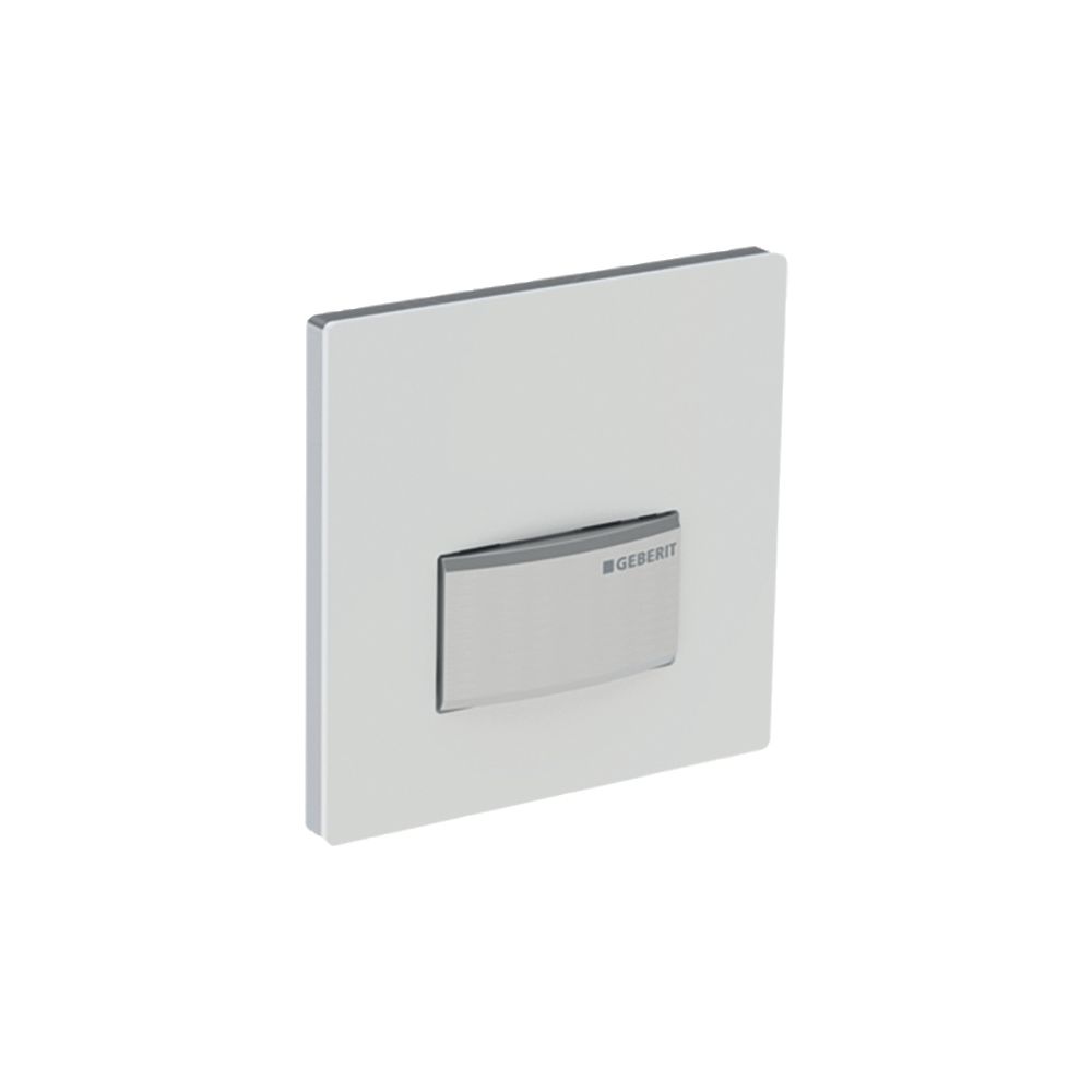 Geberit Typ 50 Drückerplatte für Urinalsteuerung mit pneumatischer Spülauslösung, Sq... GEBERIT-241916001 4025416737919 (Abb. 1)