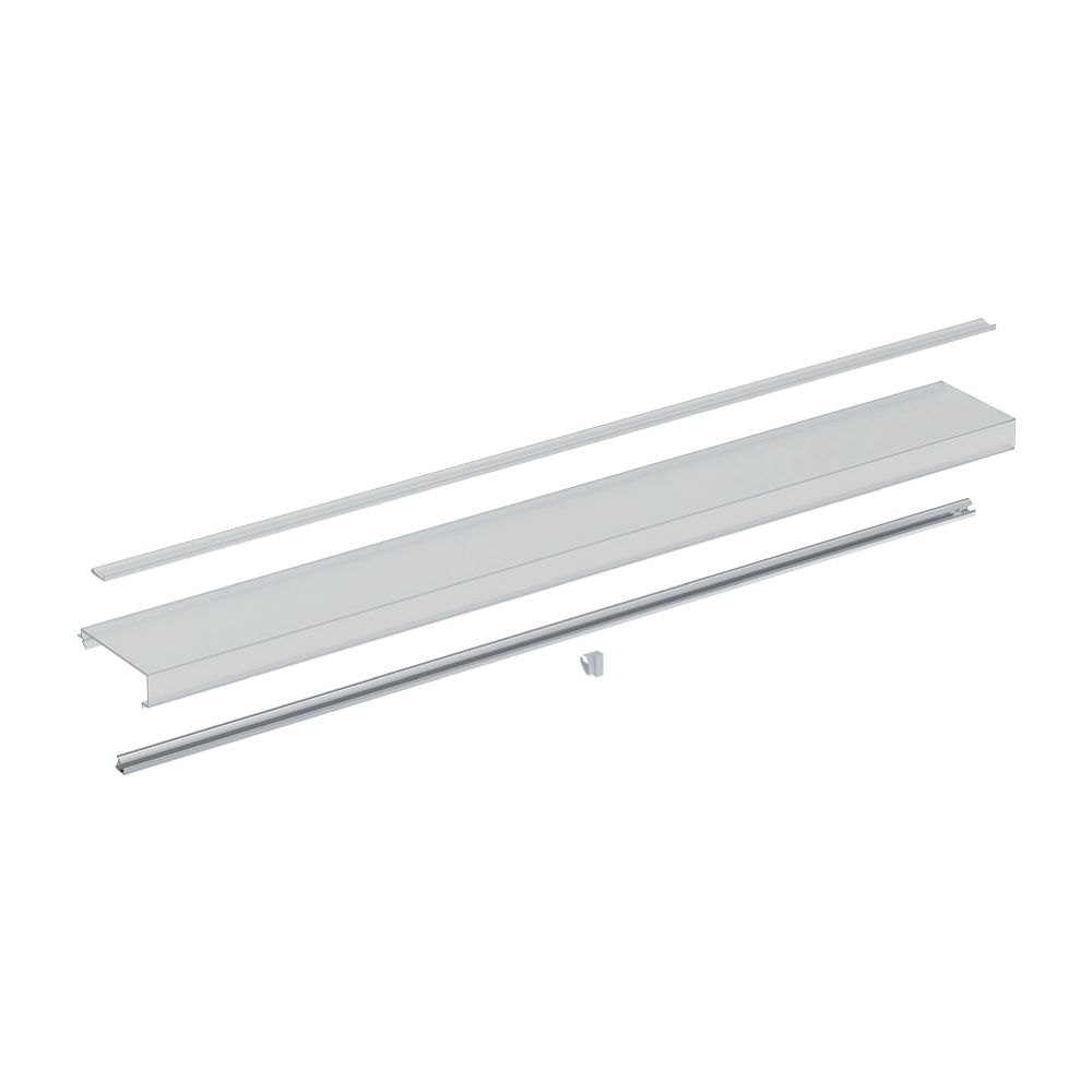 Geberit Set Lichtblenden für Waschtisch-, Nischenbeleuchtung, für Geberit ONE Spiege... GEBERIT-245004001 4025410562456 (Abb. 1)