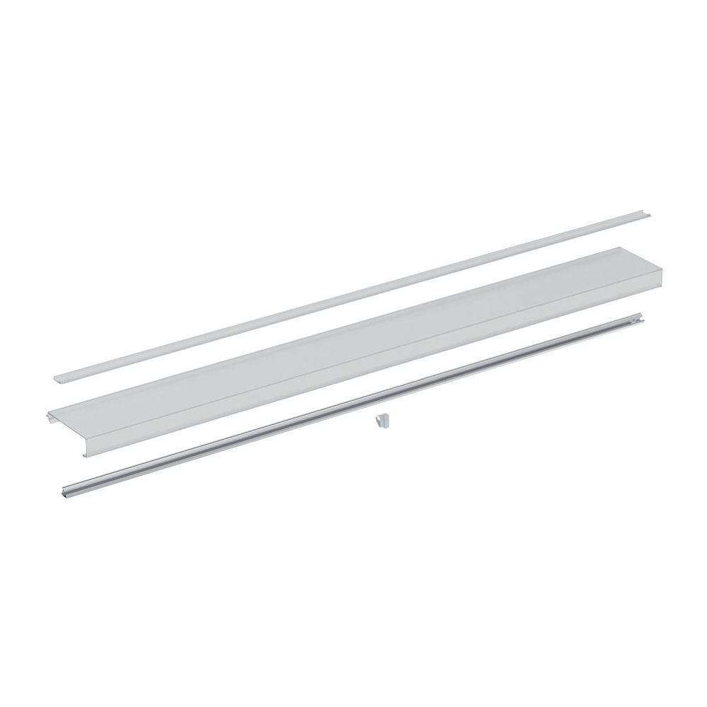 Geberit Set Lichtblenden für Waschtisch-, Nischenbeleuchtung, für Geberit ONE Spiege... GEBERIT-245006001 4025410562470 (Abb. 1)