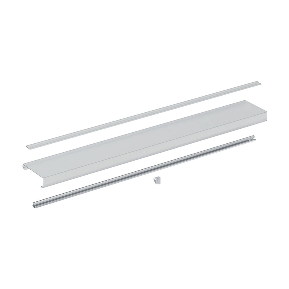 Geberit Set Lichtblenden für Waschtisch-, Nischenbeleuchtung, für Geberit ONE Spiege... GEBERIT-245002001 4025410563590 (Abb. 1)