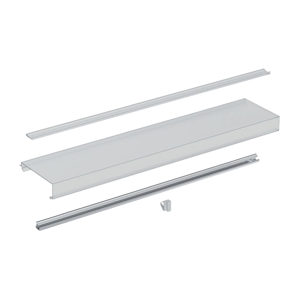 Geberit Set Lichtblenden für Waschtisch-, Nischenbeleuchtung, für Geberit ONE Spiege... GEBERIT-244996001 4025410561794 (Abb. 1)