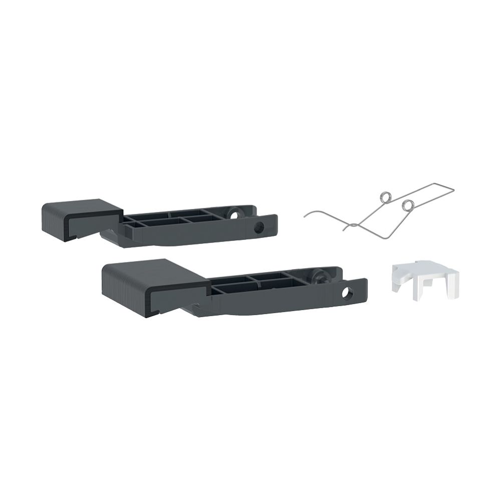 Geberit Betätigungstasten für Monolith Sanitärmodul, Schwarzchrom/Aluminium... GEBERIT-246174001 4064746061905 (Abb. 2)