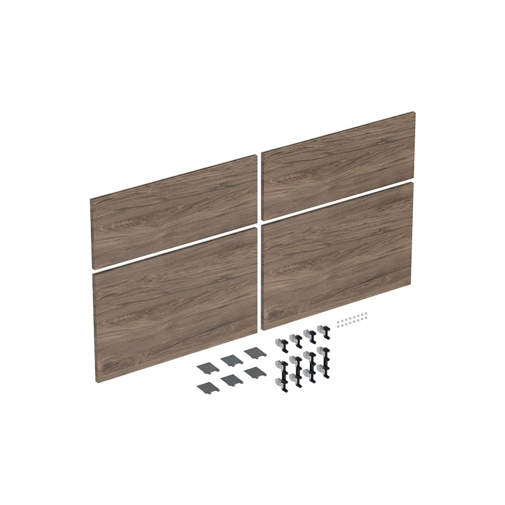 Geberit iCon Set Schubladenfronten für Unterschrank für Doppelwaschtisch 4 Schublade... GEBERIT-245280001 4025410582362 (Abb. 1)