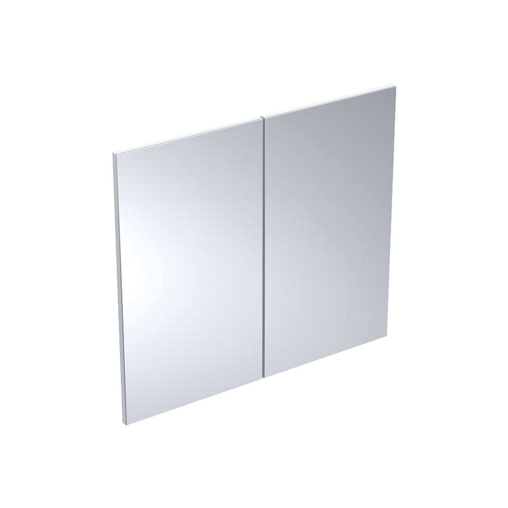 Geberit Set Türen für Spiegelschrank, zwei Türen Breite 80cm, Weiß, lackiert hochglä... GEBERIT-244757001 4025410882004 (Abb. 1)