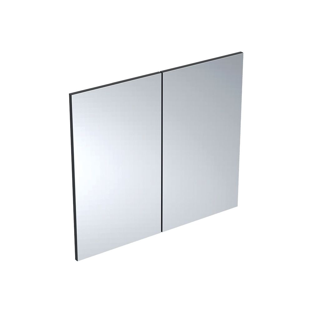 Geberit Set Türen für Spiegelschrank, zwei Türen Breite 80cm, Lava, lackiert matt, 2... GEBERIT-244758001 4025410882011 (Abb. 1)