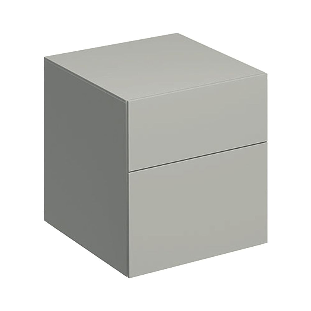 Geberit Xeno2 Seitenschrank 2 Schubladen, 45x51x46,2cm, Greige/lackiert matt... GEBERIT-500504001 4025416428947 (Abb. 1)