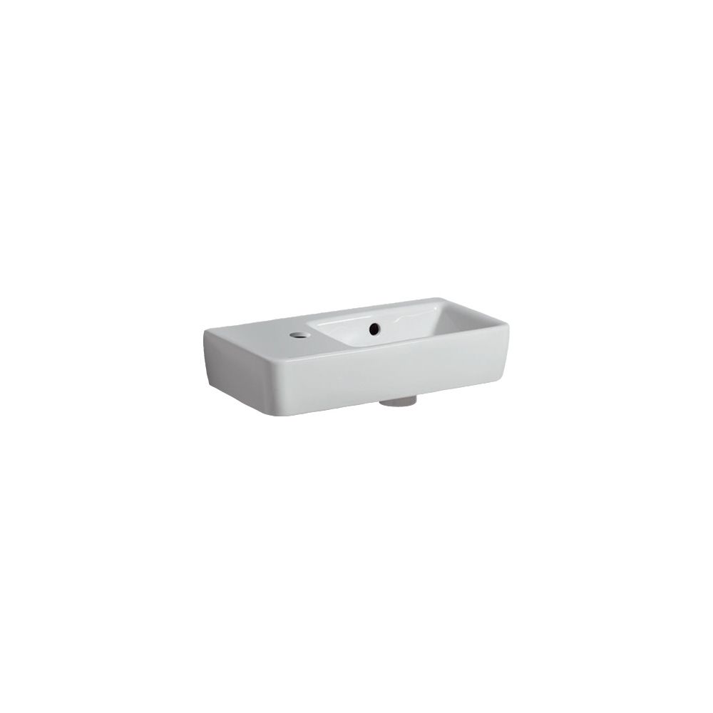 Geberit Renova Compact Handwaschbecken Ablagefläche o. verk. Ausladung 50x15x25cm HL... GEBERIT-276350600 4022009329261 (Abb. 2)