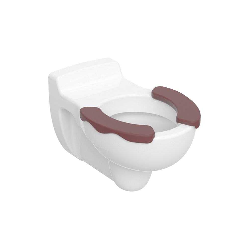 Geberit Bambini Wand-WC für Kinder, Tiefspüler, mit Sitzauflagen Tiefe 53,5cm, Karmi... GEBERIT-201710600 4022009233391 (Abb. 2)