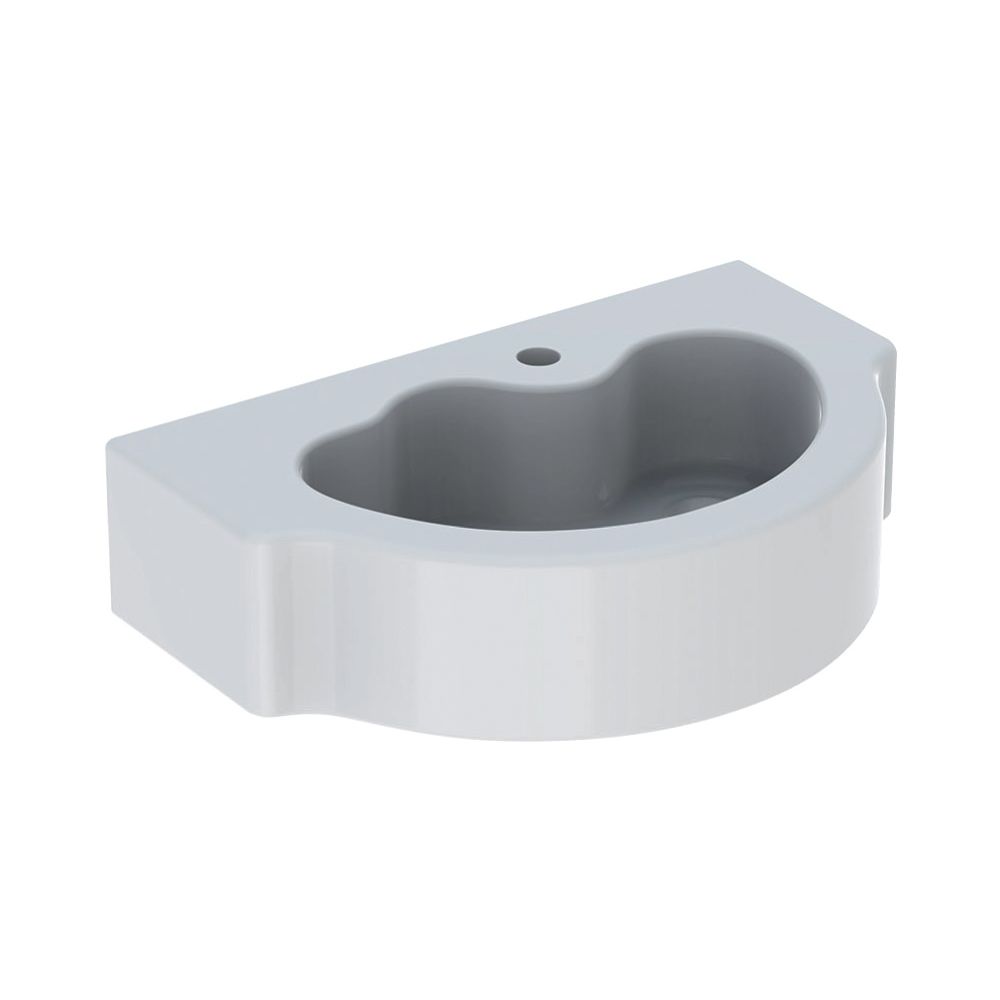 Geberit Bambini Waschbecken für Kinder, Breite 60cm, Tiefe 40cm, Hahnloch mittig, oh... GEBERIT-326060000 4022009076639 (Abb. 2)