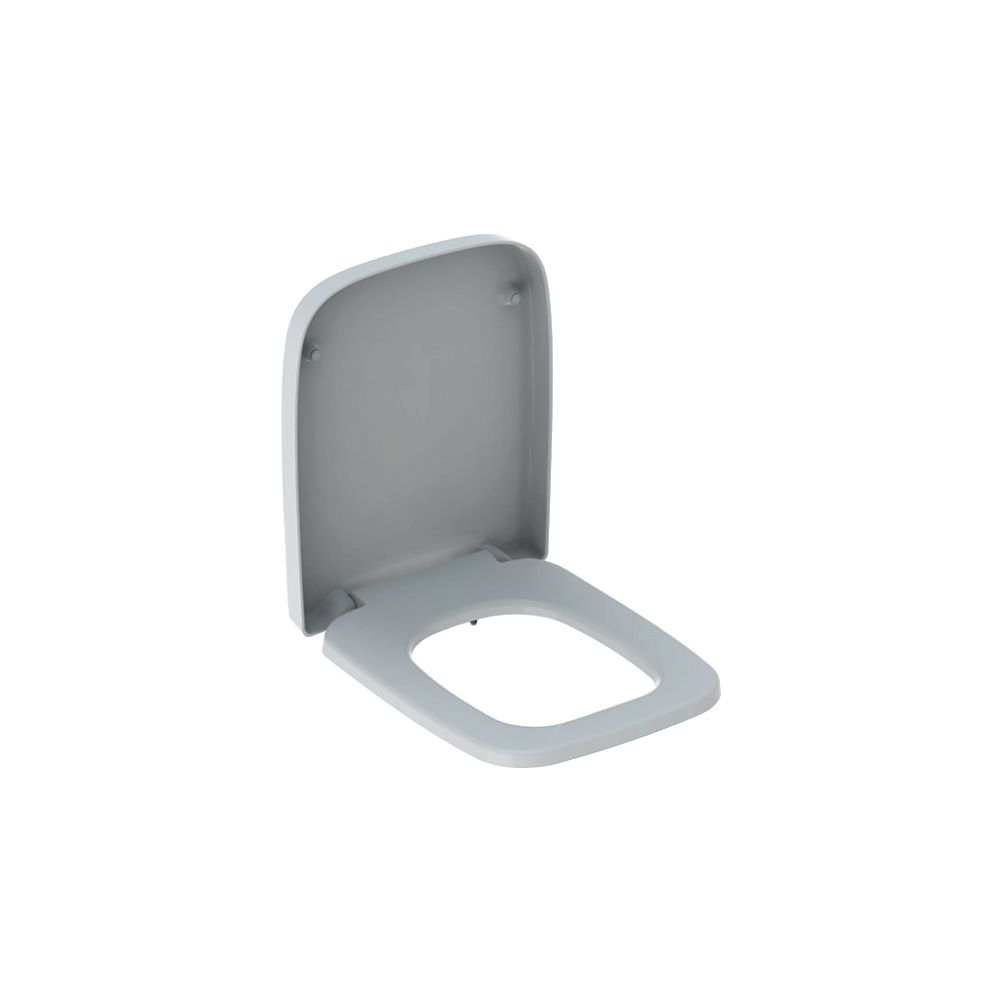 Geberit Renova Plan WC-Sitz eckiges Design, Befestigung von unten ohne Absenkautomat... GEBERIT-572110000 4022009305661 (Abb. 2)